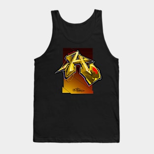 H letter Tank Top